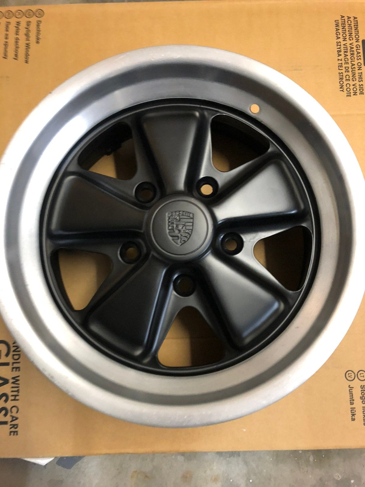 Porsche Fuchs velg., Ophalen, 15 inch, Velg(en), 185 mm