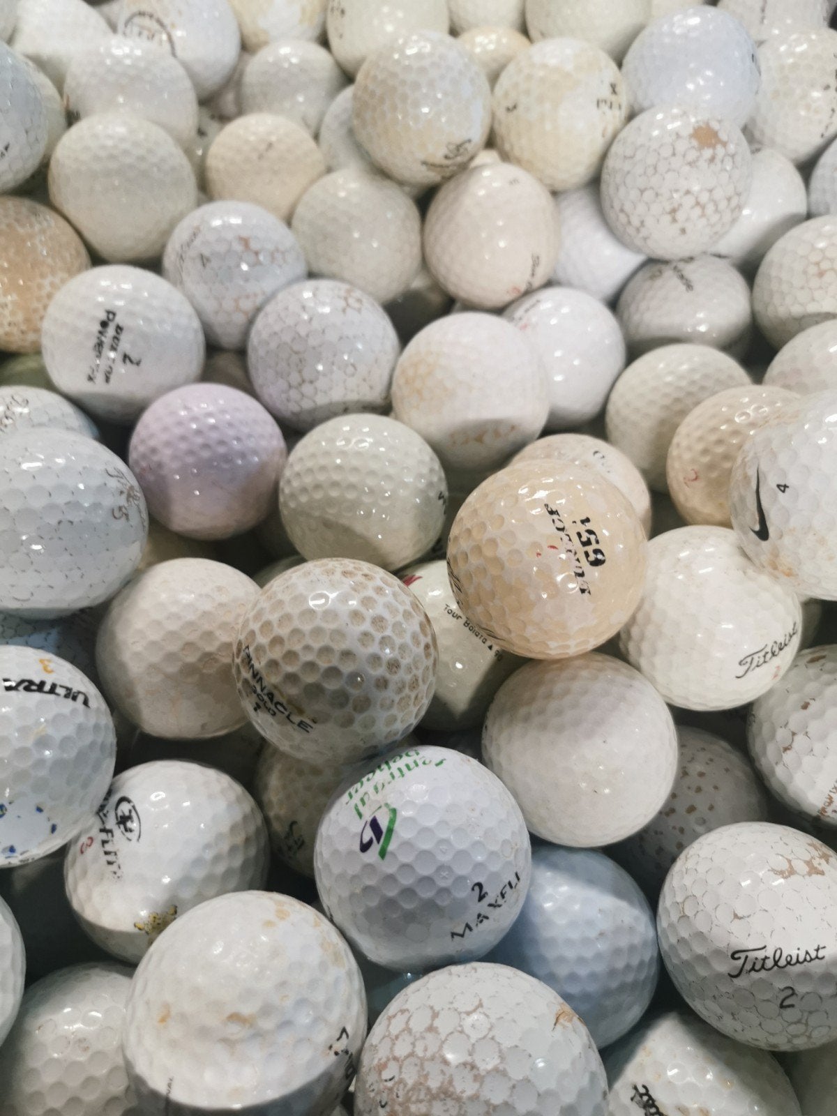 golfballen mix 150 stuks, Sport en Fitness, Ophalen of Verzenden, Bal(len)