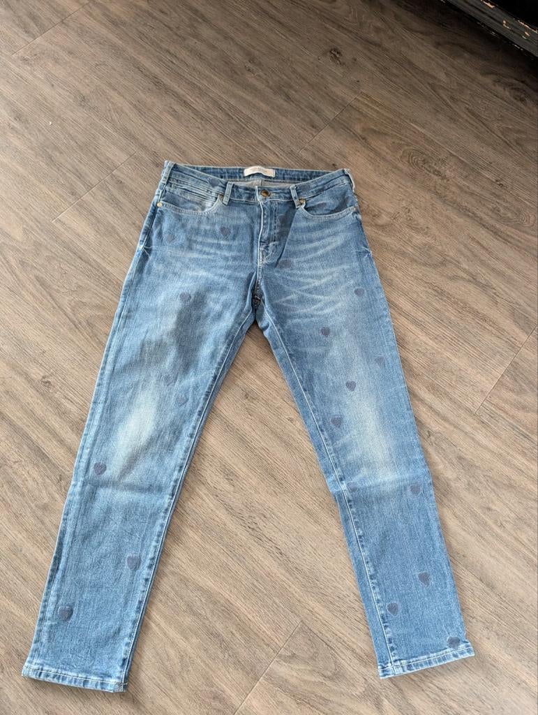 Scotch & Soda Jeans met Hartjes, Blauw, Scotch & Soda, Ophalen of Verzenden, W28 - W29 (confectie 36)