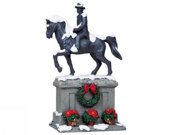 Lemax 83687 Snowy Monument 2008, Diversen, Kerst, Ophalen of Verzenden, Zo goed als nieuw