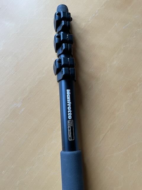 Manfrotto Monopod 680B, Audio, Tv en Foto, Fotografie | Statieven en Balhoofden, Snelkoppelingsplaat, Gebruikt, Eenpoot, Ophalen of Verzenden