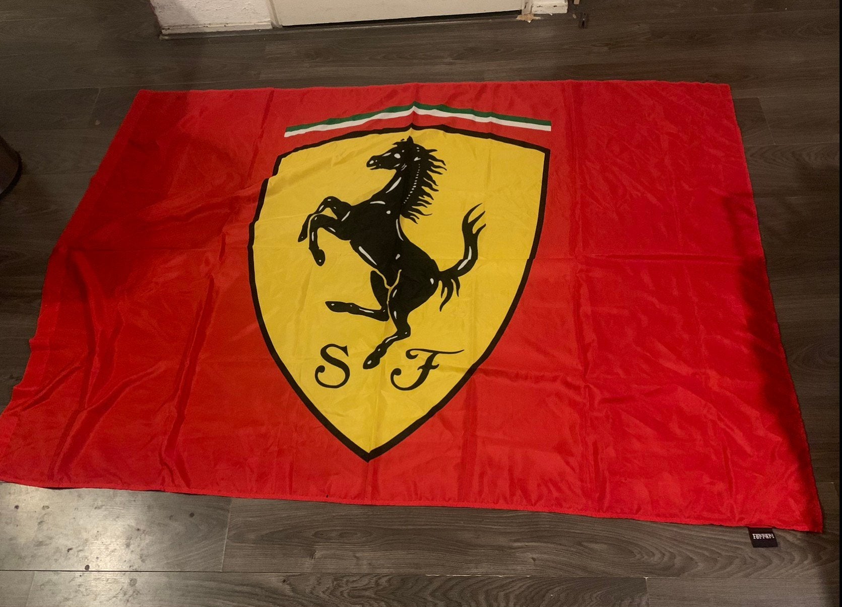 Grote Ferrari vlag, Ophalen of Verzenden, Zo goed als nieuw