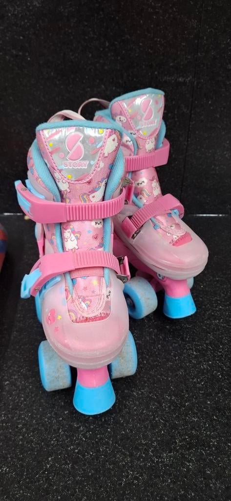Rolschaatsen Story, Ophalen of Verzenden, Verstelbaar, Gebruikt, Kinderen