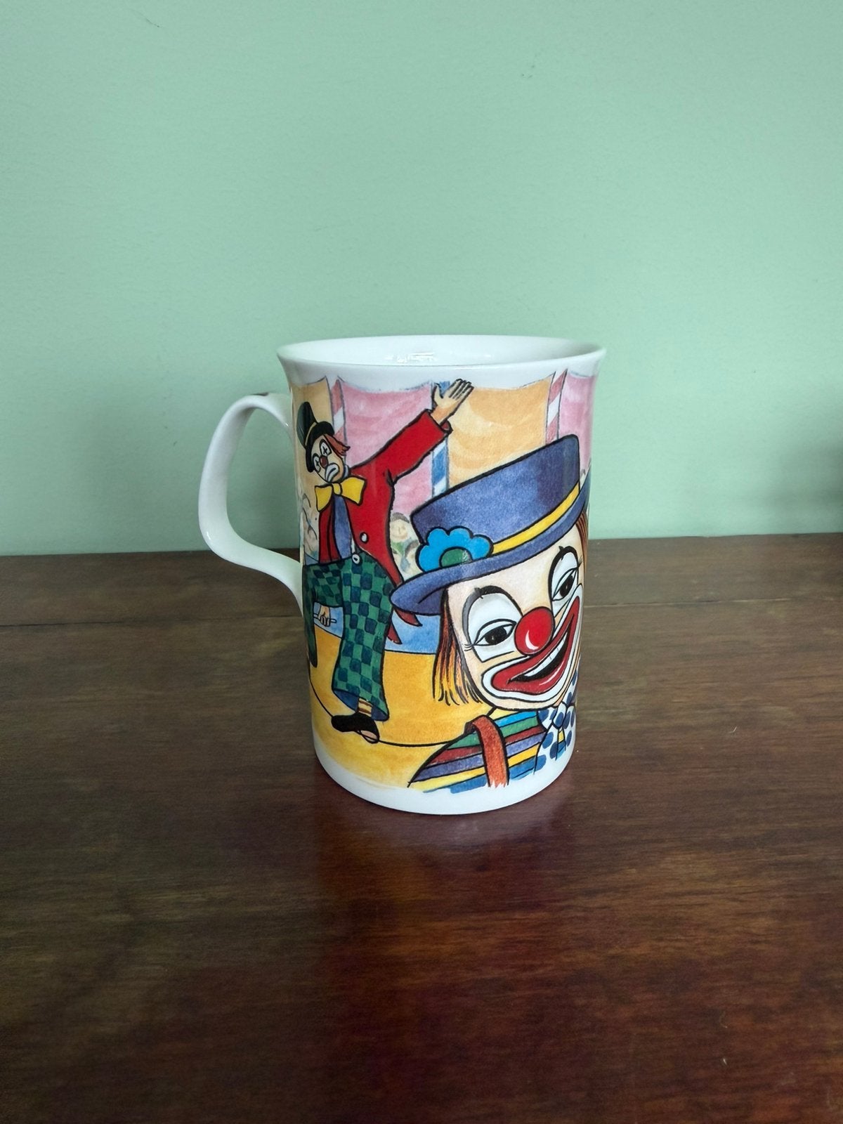 Roy Kirkham "Circus" mok 1993, Huis en Inrichting, Ophalen of Verzenden, Zo goed als nieuw, Overige stijlen, Kop(pen) en/of Schotel(s)