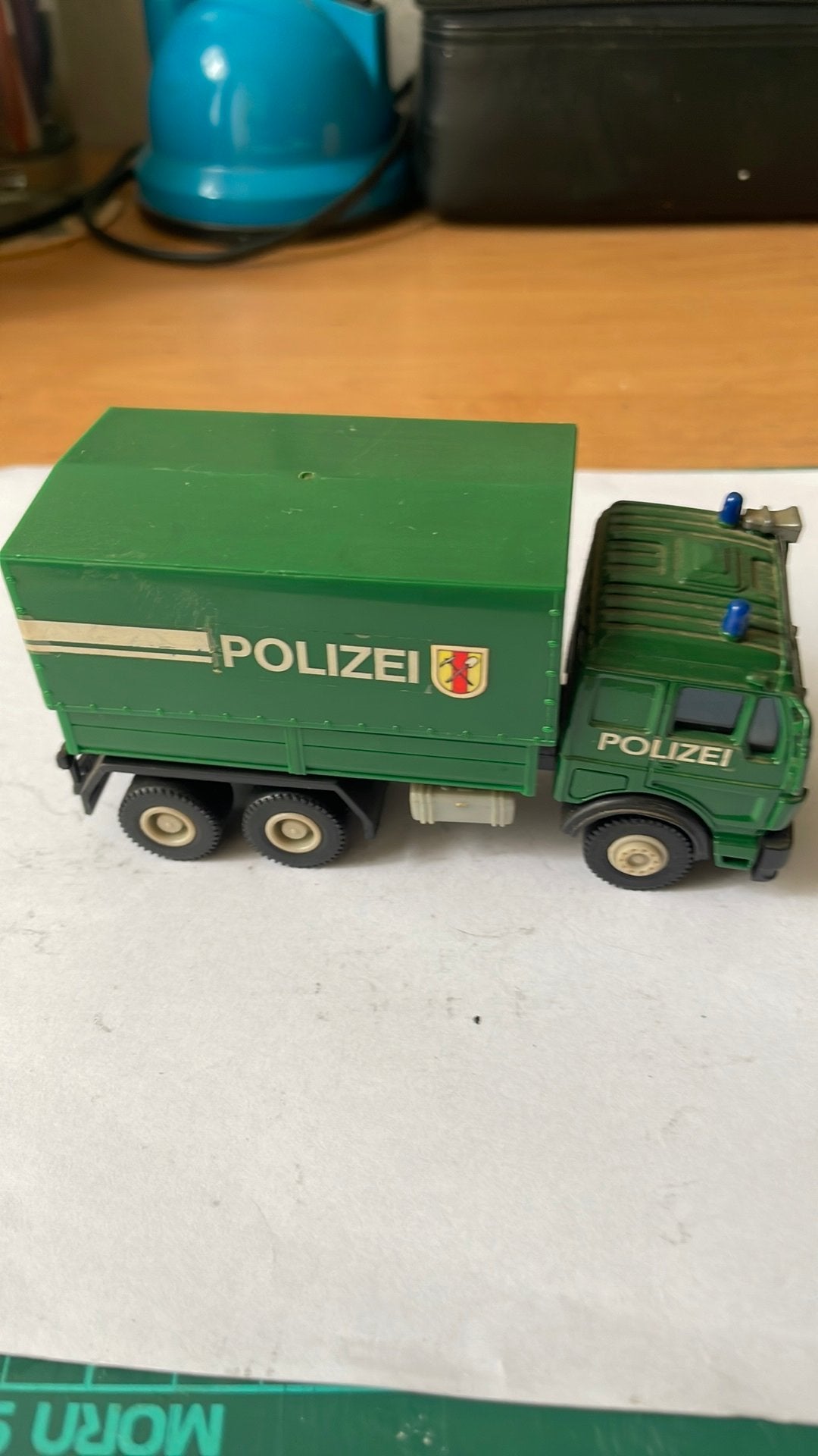 Polizei vrachtwagen, Ophalen of Verzenden, Zo goed als nieuw, Bus of Vrachtwagen, Overige merken