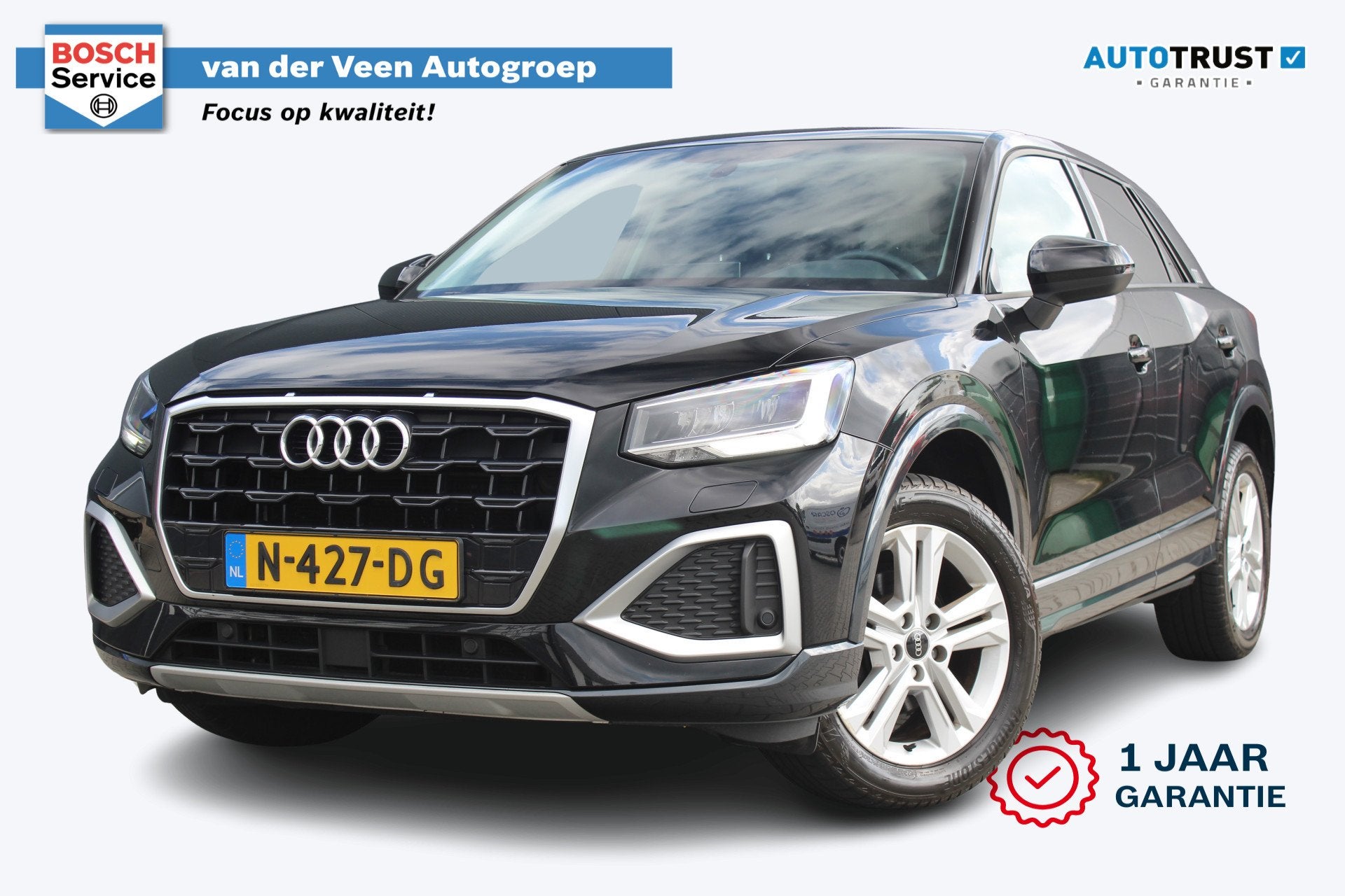 Audi Q2 35 TFSI Advanced edition | Incl. 12 maanden garantie, Auto's, Audi, 12 maanden, 4 cilinders, Zwart, 690 kg