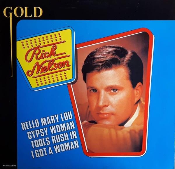 Ricky Nelson – Rick Nelson - Hello Mary Lou - Gold LP, Ophalen of Verzenden, Nieuw in verpakking, 12 inch, Poprock