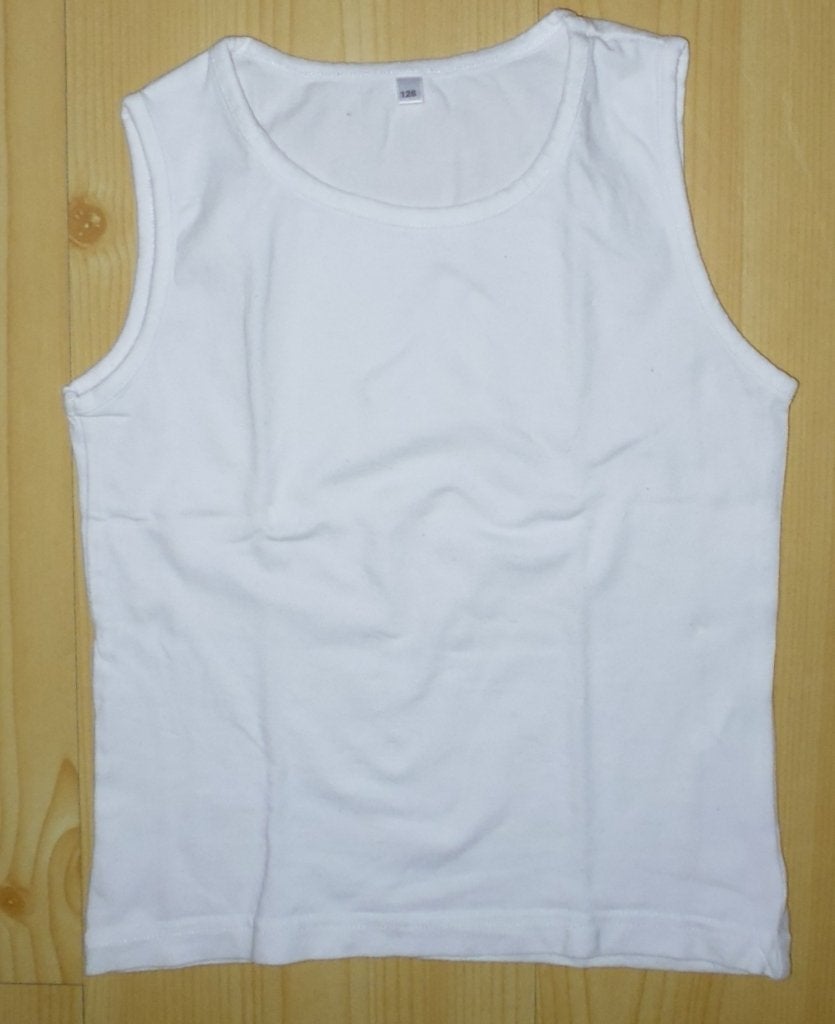 Topje maat 128. Van 96% katoen en 4% elasthan. Bekijk ook, Ophalen of Verzenden, Gebruikt, Meisje, Shirt of Longsleeve