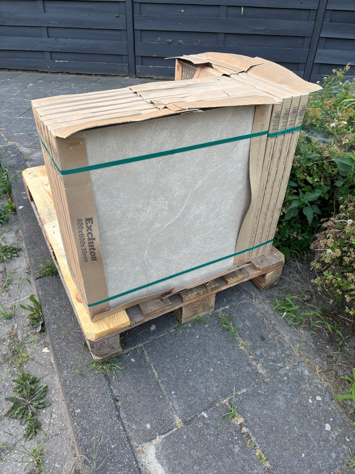 Keramische terrastegels 60x60x3cm - Nieuw in verpakking, Doe-het-zelf en Verbouw, Tegels, Ophalen, 60 cm of meer, Keramiek, Nieuw