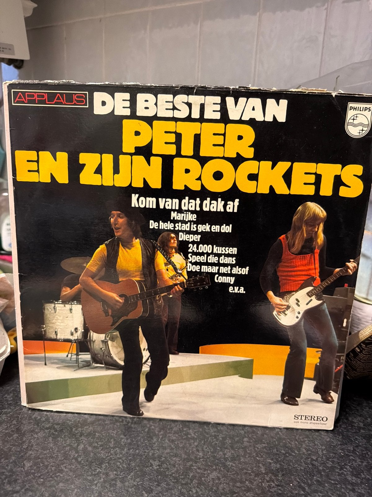 3.  De Beste Van Peter En Zijn Rockets LP - Pop Rock, Cd's en Dvd's, LP, Gebruikt, Pop, Ophalen of Verzenden