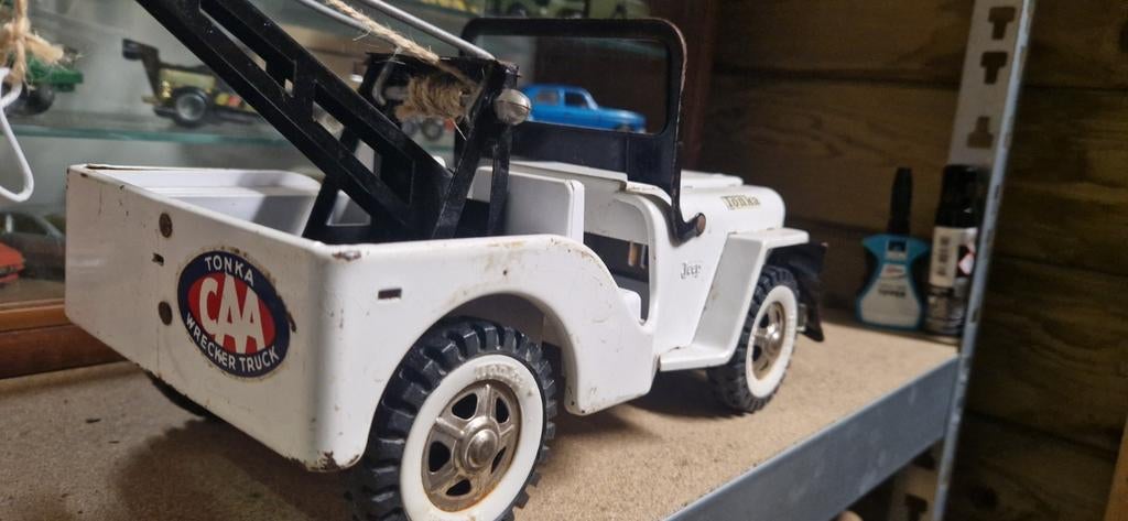 Tonka AA wrecker jeep, Ophalen of Verzenden, Zo goed als nieuw