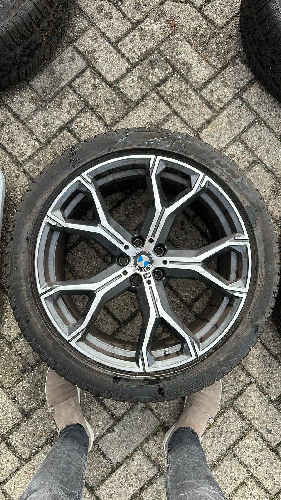 BMW X5 G05 (21 inch) winterbandenset met originele velgen, Auto-onderdelen, Banden en Velgen, Ophalen, Banden en Velgen, 21 inch