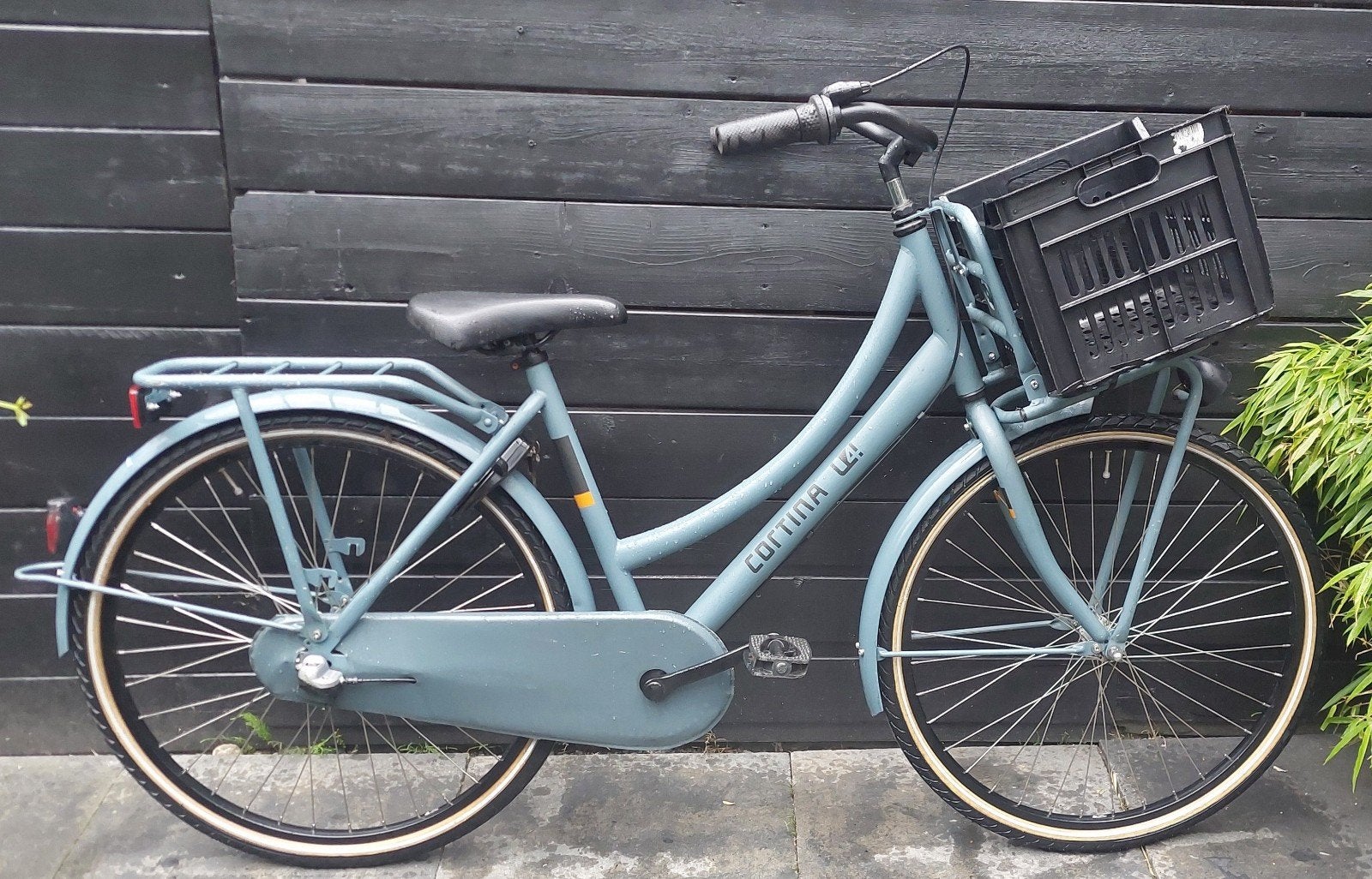 Cortina U4 Transport Pure Utility 26" N3 AXA 2025, Terugtraprem, Cortina U4 transportfiets, Versnellingen, Zo goed als nieuw
