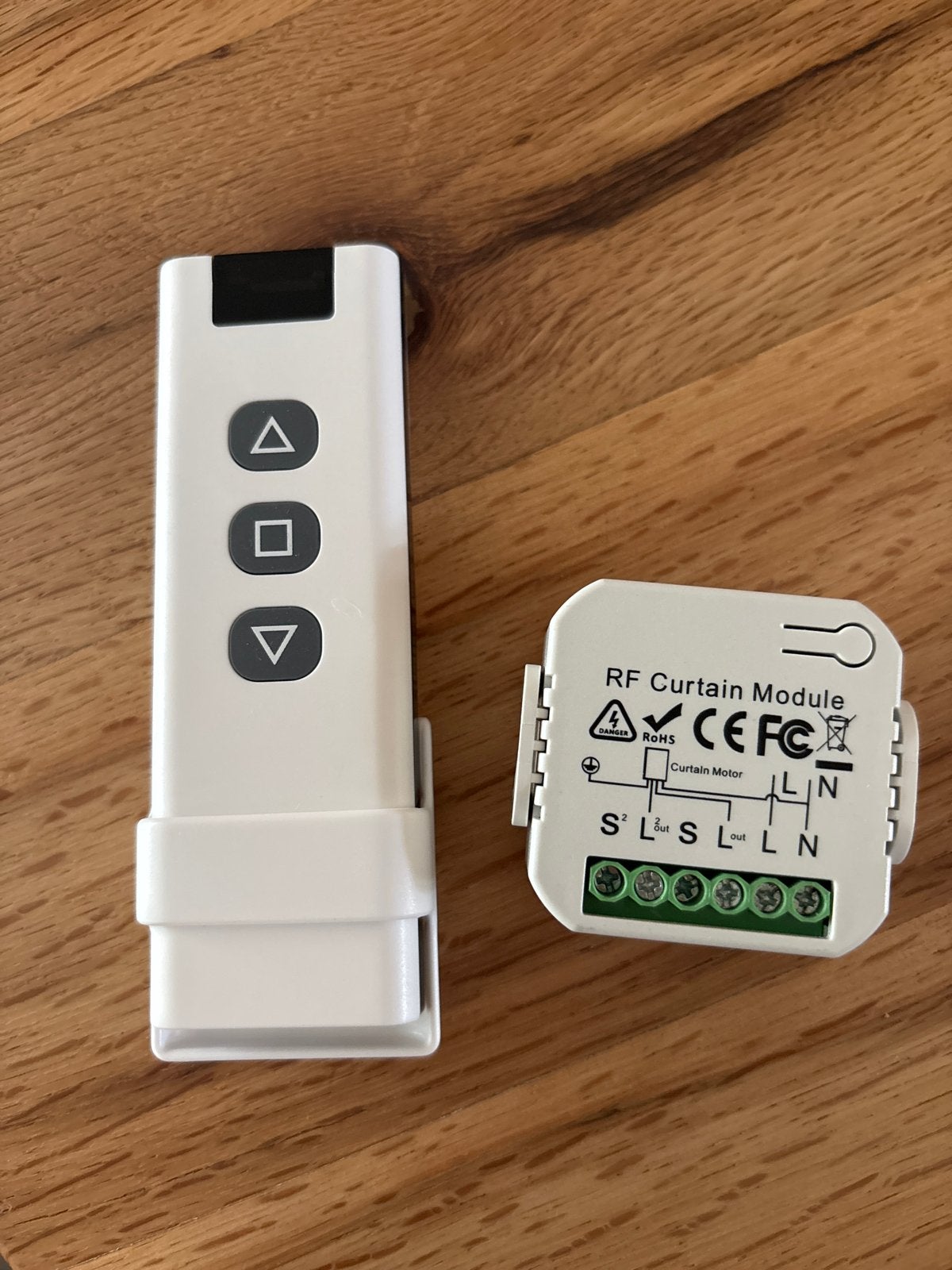 RF Gordijn Module met Afstandsbediening, Overige merken, Wit, Nieuw, Ophalen of Verzenden