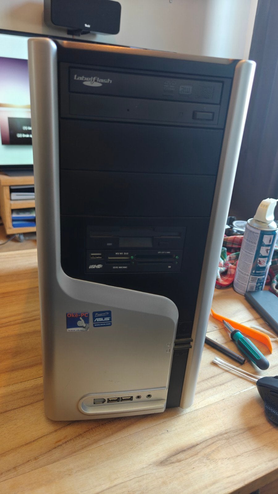 Retro PC: Originele Asus P5B Core2Duo configuratie, Ophalen