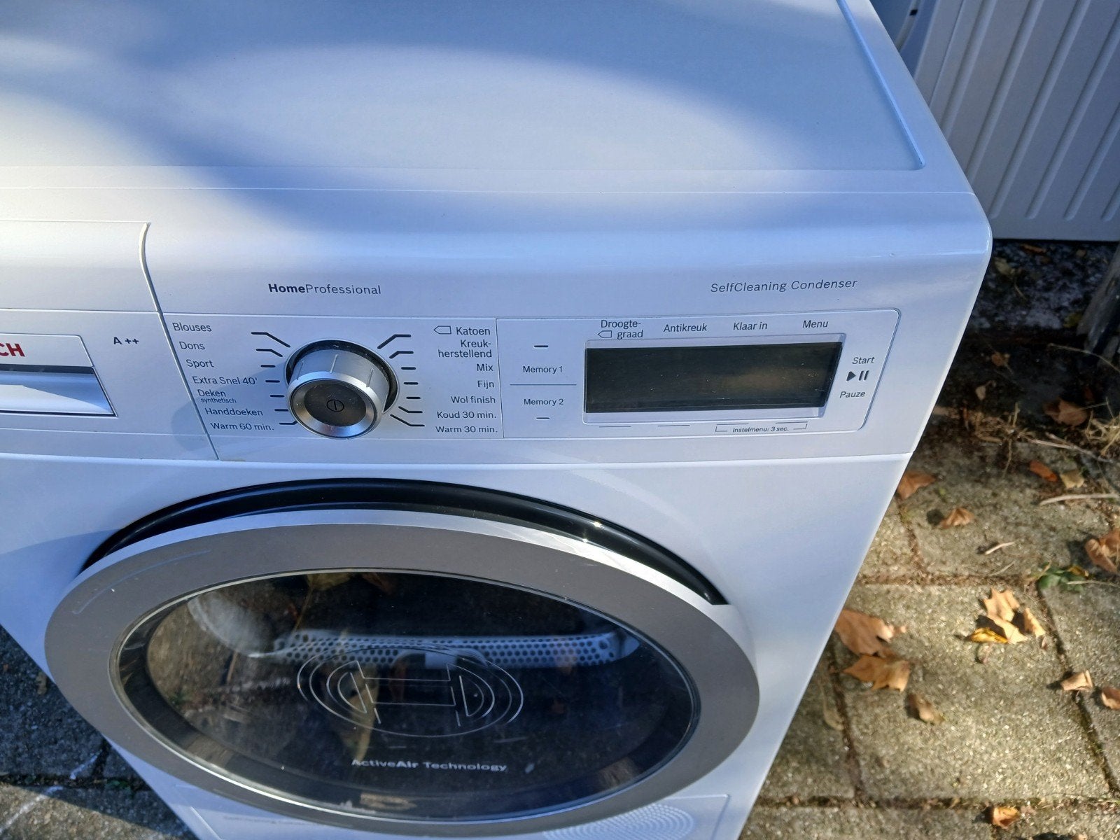 Foto 4 van warmtepompdroger Bosch home-profesional 8kg A++ nette staat!
