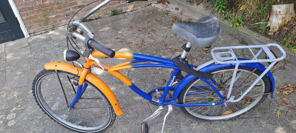 opknapper oude fiets Rabo, Gebruikt, Overige typen, Kinderfiets, Aluminium