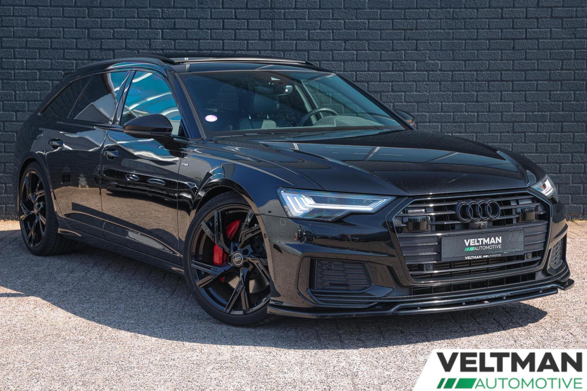 Audi A6 Avant 55 TFSI e quattro Competition S-LINE PANO TREK, Auto's, Audi, Gebruikt, Euro 6, Zwart, Plug-in hybride