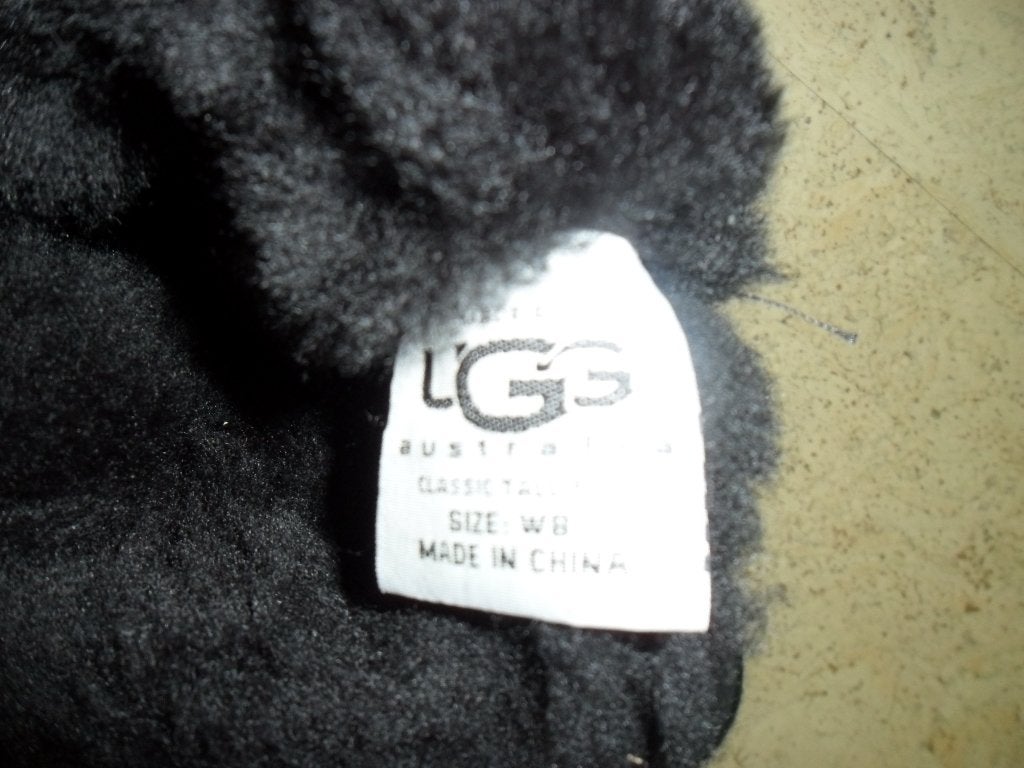 Zwarte laarzen van UGG Australia maat 39 origineel, Hoge laarzen, UGG, Zwart, Ophalen of Verzenden
