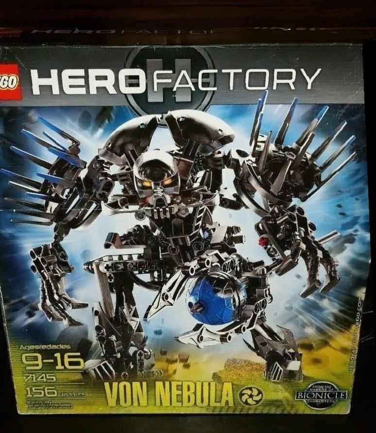 LEGO 7145 - Von Nebula - Hero Factory, sealed in doos, Ophalen, Bionicle, Lego, Nieuw