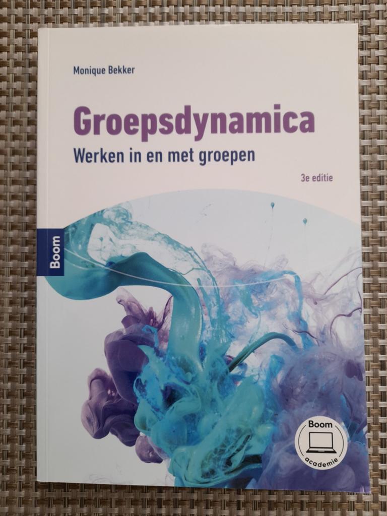 Monique Bekker - Groepsdynamica, Boeken, Schoolboeken, Zo goed als nieuw, Nederlands, Overige niveaus, Verzenden