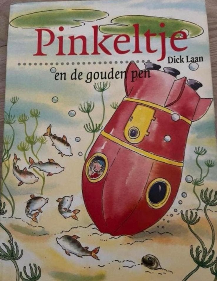 Pinkeltje 15 - Pinkeltje en de gouden pen (AVI E6), Ophalen of Verzenden, Gelezen