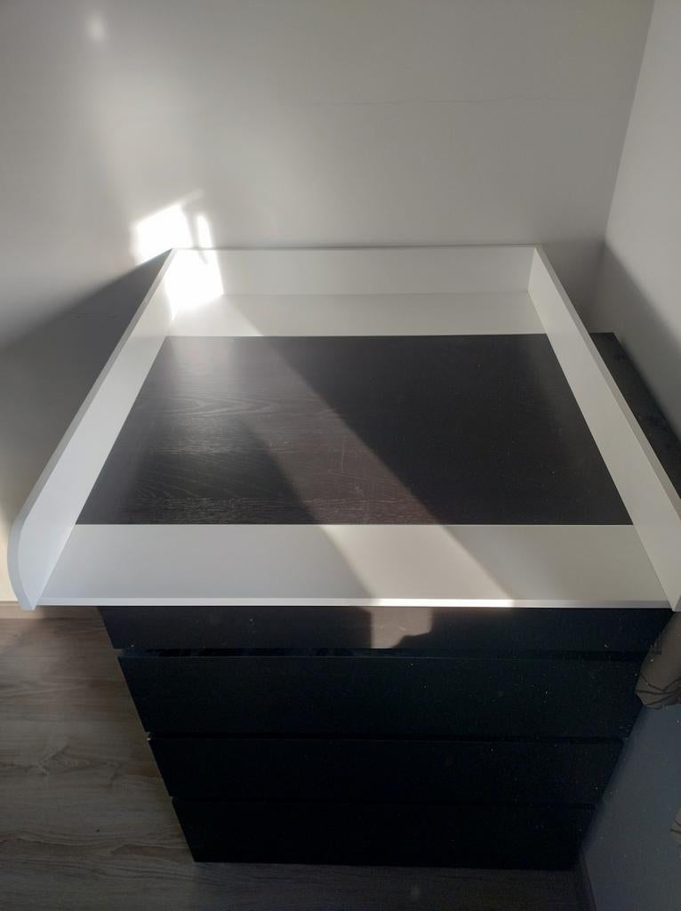 Witte plank/blad voor commode, Kinderen en Baby's, Kinderkamer | Commodes en Kasten, Ophalen, Gebruikt
