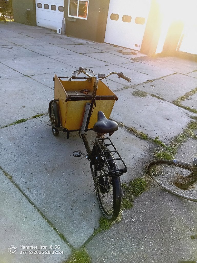 baboe bakfiets / elektrisch, Gebruikt, 3 kinderen, Elektrisch, Trommelrem