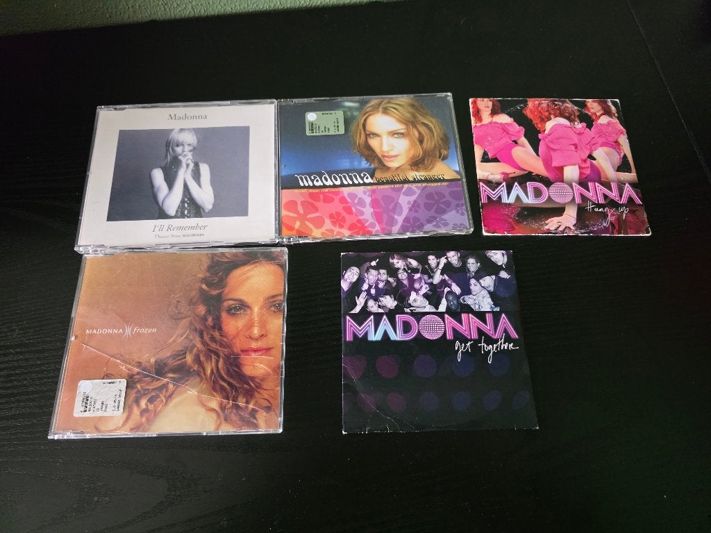 Madonna CD Singles - Set 1, 2 t/m 5 singles, Ophalen of Verzenden, Gebruikt, Pop