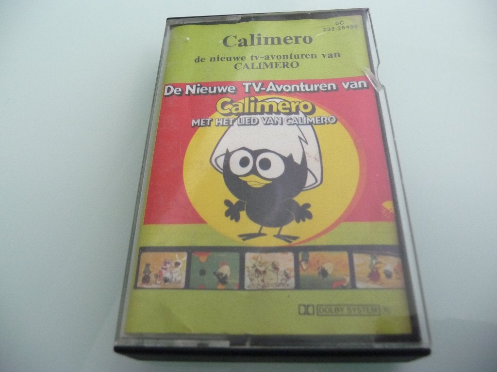 Calimero Cassettebandje uit 1977 EMI-Bovema, Kinderen en Jeugd, 1 bandje, Ophalen of Verzenden, Zo goed als nieuw