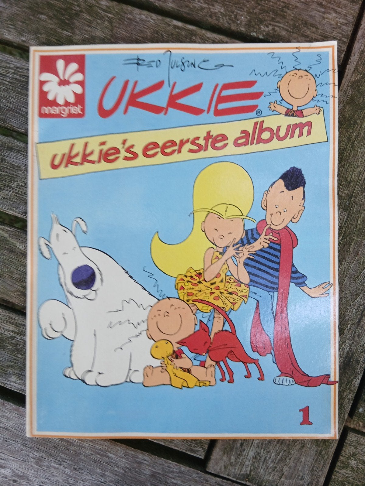 Ukki's Eerste Album - Fred Julsing - Stripboek, Boeken, Eén stripboek, Ophalen of Verzenden, Zo goed als nieuw, Fred Julsing