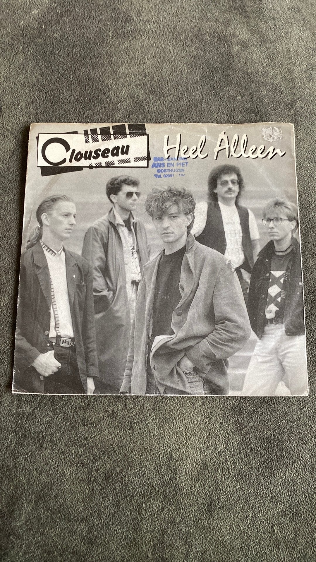 Vinyl single Clouseau - Heel alleen, Ophalen of Verzenden, Zo goed als nieuw