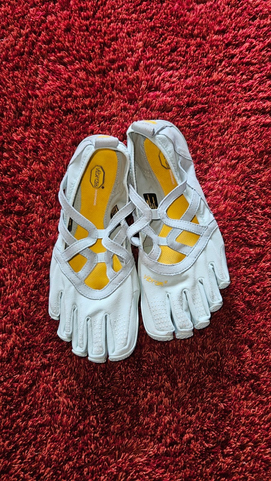 Vibram FiveFingers V-Run hardloopschoenen kleur licht blauw, Vibram, Sportschoenen, Ophalen of Verzenden, Grijs