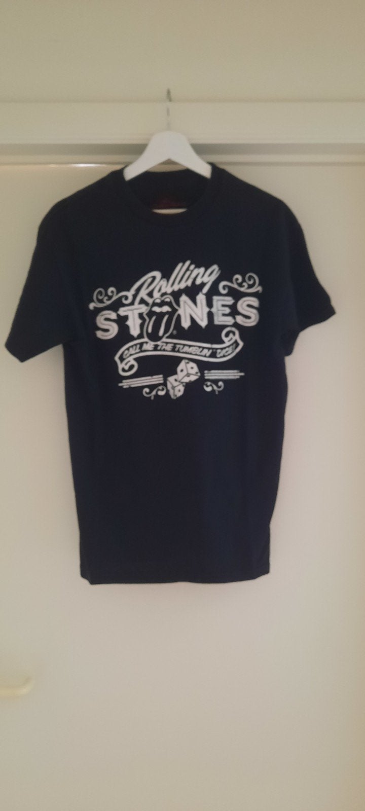 The Rolling Stones T-shirt Zwart Maat M, Kleding | Heren, T-shirts, Maat 48/50 (M), Zwart, Ophalen of Verzenden, Gedragen
