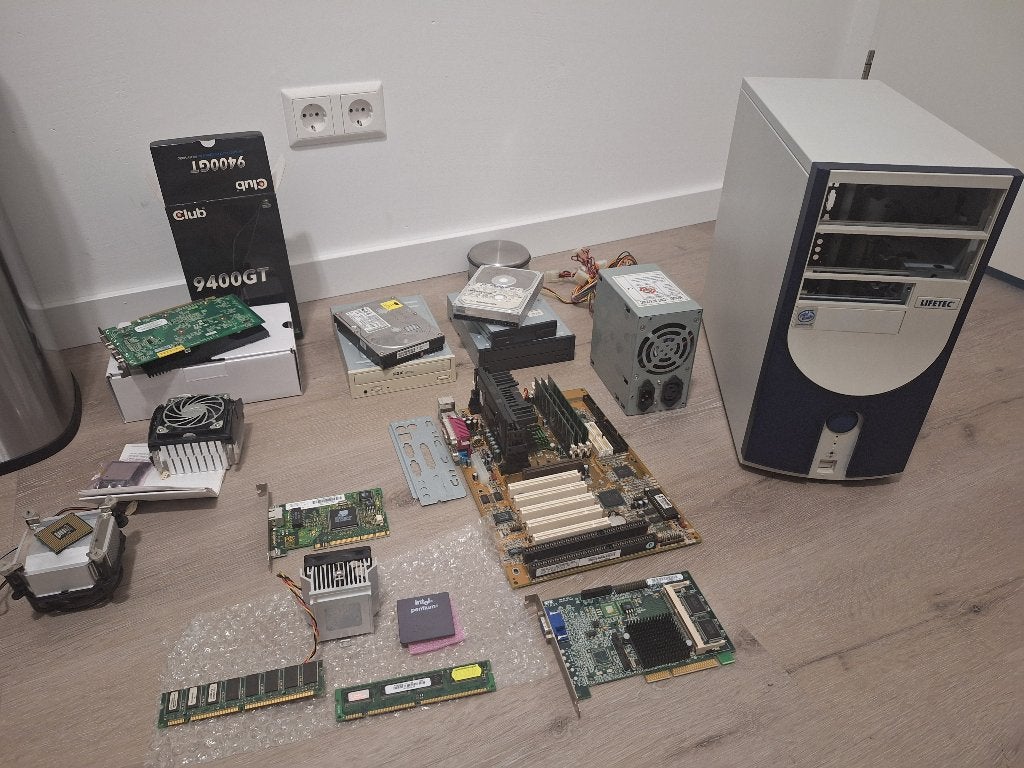 Hele computer hobby te koop /retro vintage, Computers en Software, Ophalen, Gebruikt