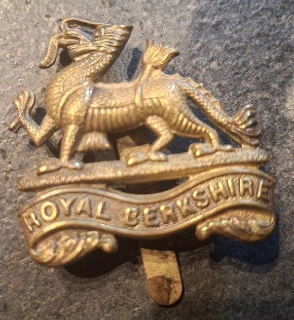 ww2 engelse cap badge, Ophalen of Verzenden, Engeland, Embleem of Badge