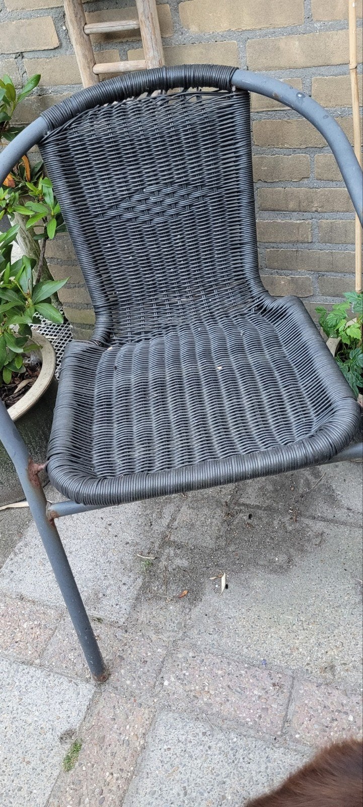 2 stoeltjes, Ophalen of Verzenden, Gebruikt, Kunststof