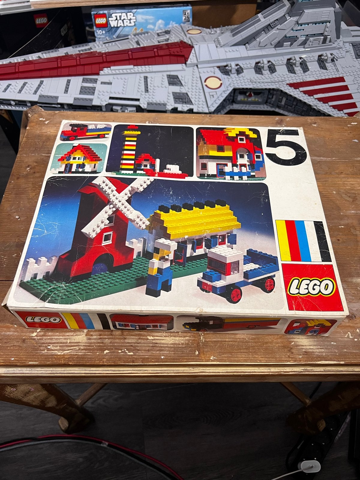 Vintage LEGO Basis Set 5 - Klassiek Bouwplezier, Compleet, Gebruikt, Lego, Ophalen of Verzenden