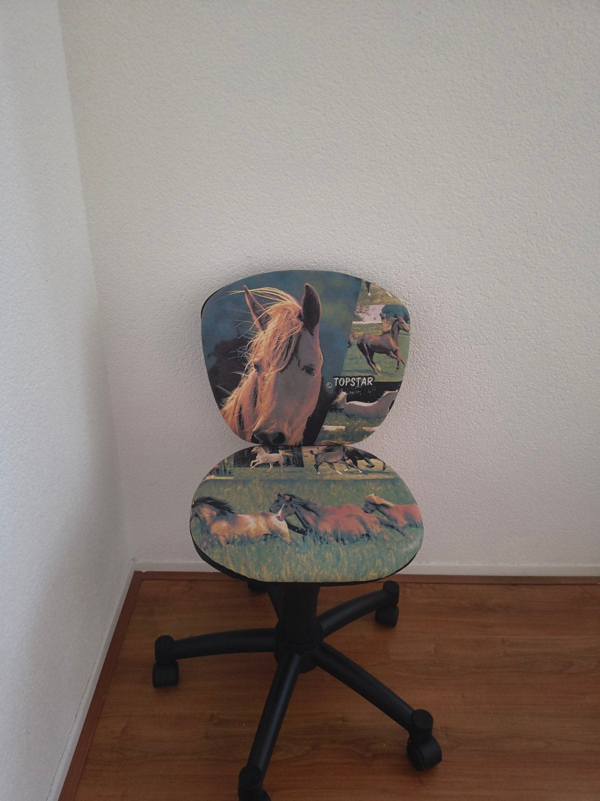 bureau stoel, Huis en Inrichting, Bureaustoelen, Ophalen, Zo goed als nieuw, Groen, Bureaustoel