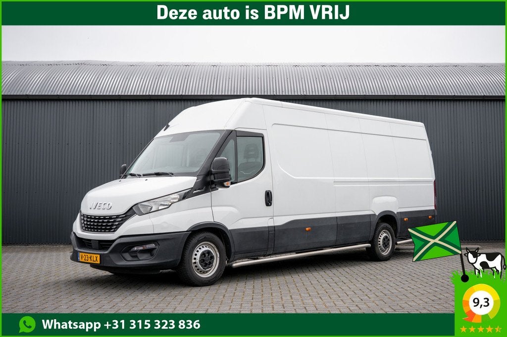 Iveco Daily 35S14V 2.3 L4H2 | Automaat | 3.5T Trekgewicht |, Auto's, Bestelauto's, Automaat, Gebruikt, Iveco, Wit
