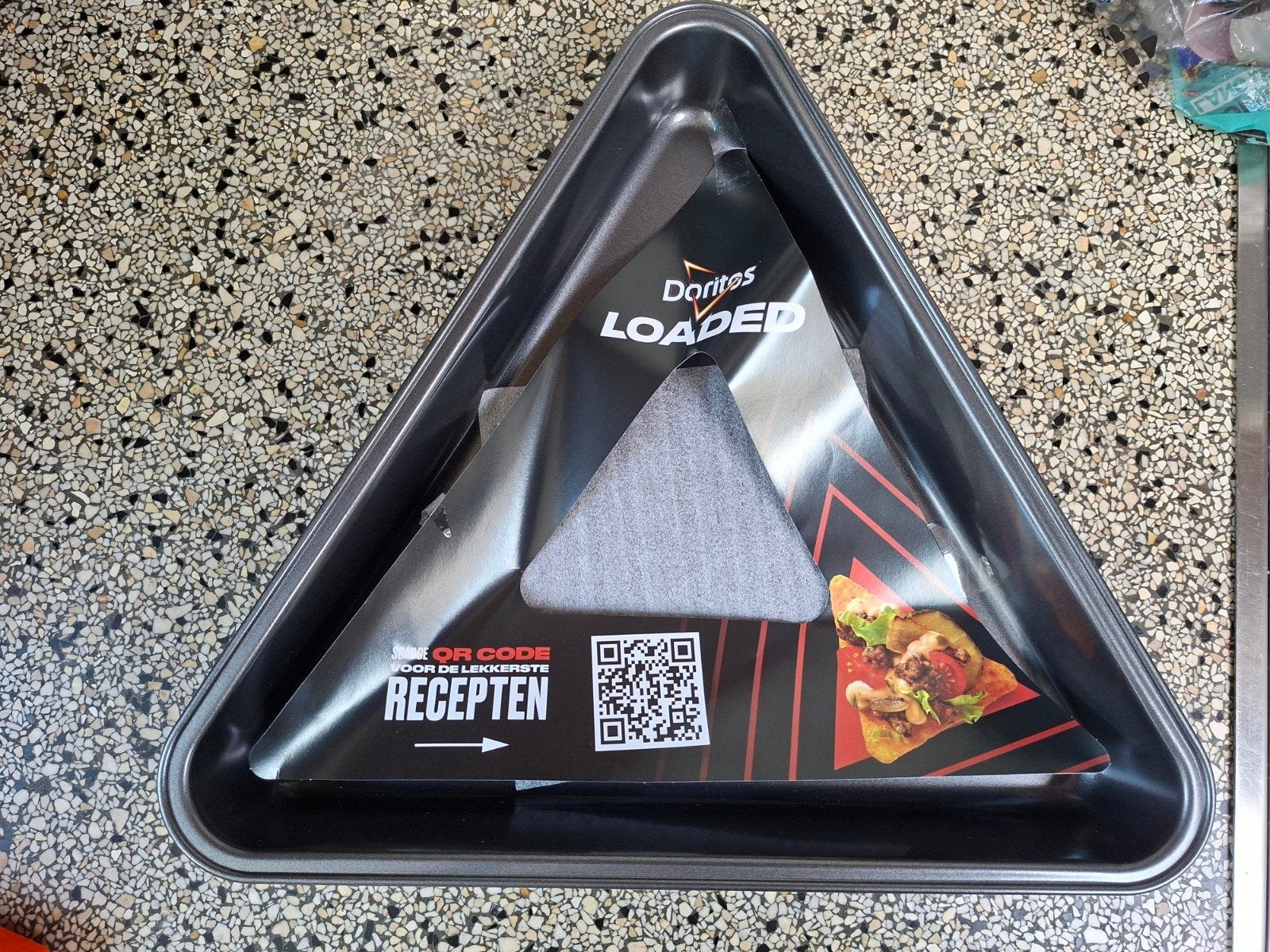 Driehoek bakblik NIEUW doritos chips 36 cm 5 cm hoog, Overige typen, Ophalen of Verzenden, Nieuw, Overige merken