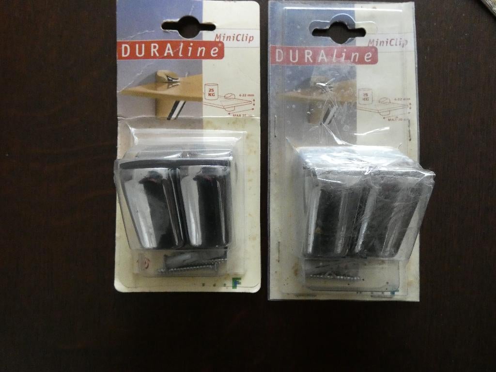 Duraline mini Clip, Huis en Inrichting, Woonaccessoires | Wandplanken en Boekenplanken, Ophalen of Verzenden, Nieuw