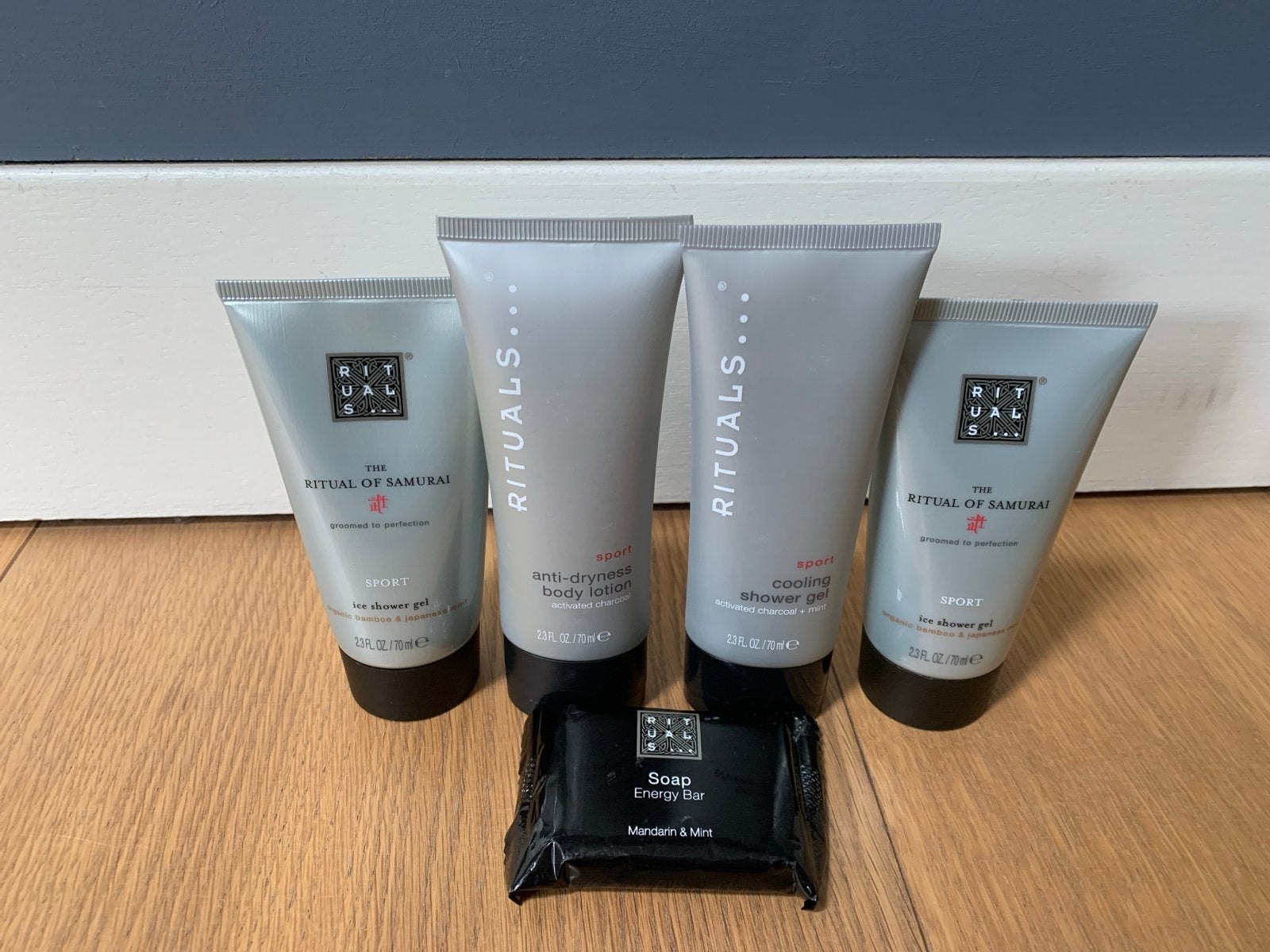 Rituals The Ritual of Samurai Sport Set (5 stuks), Ophalen of Verzenden, Nieuw, Bodylotion, Crème of Olie