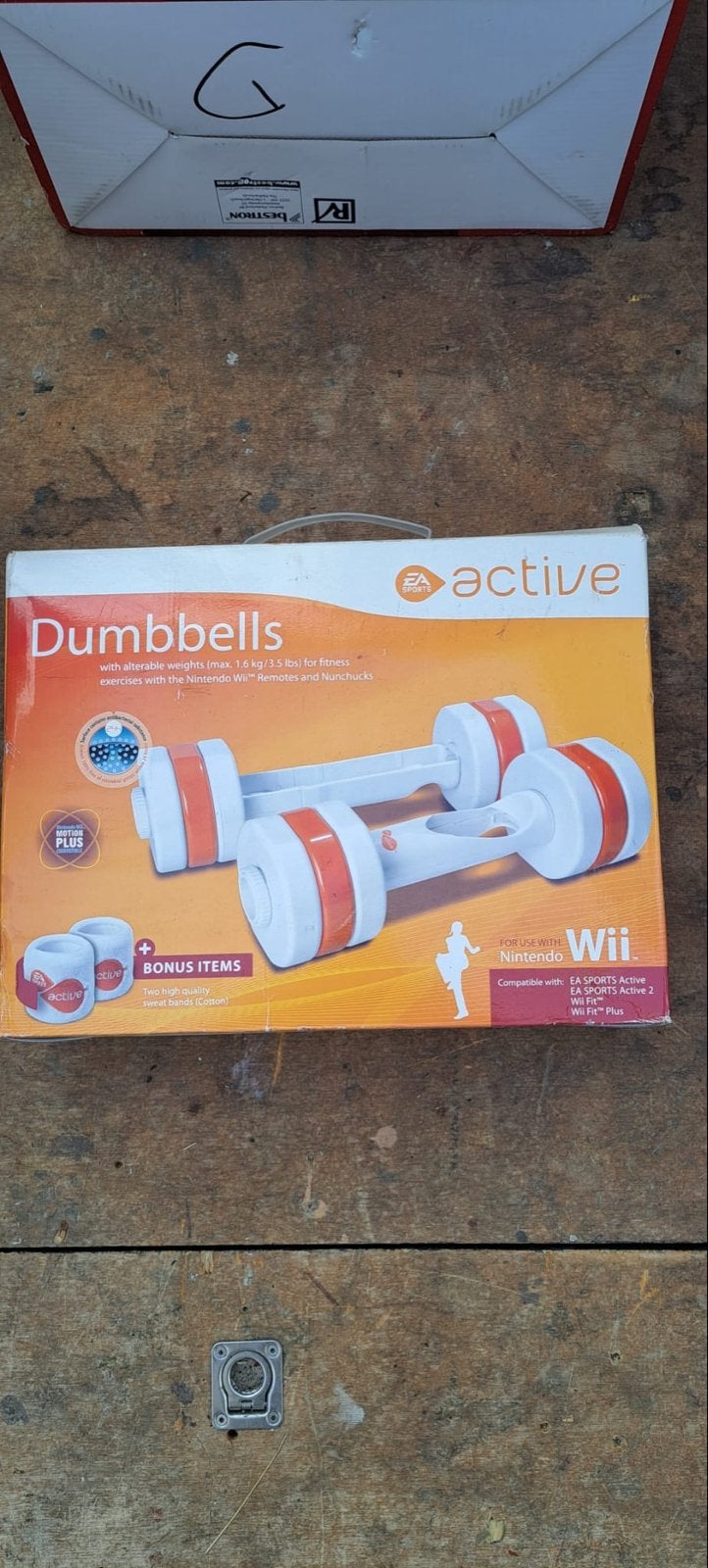 EA Sports Active Dumbbells voor Nintendo Wii (max 1.6 kg), Gebruikt, 1 speler, Ophalen of Verzenden, Sport