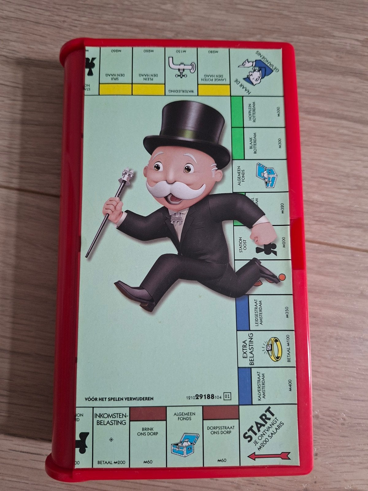 Monopoly Reisspel - Compact en Compleet, Hobby en Vrije tijd, Gezelschapsspellen | Bordspellen, Ophalen, Zo goed als nieuw, Een of twee spelers