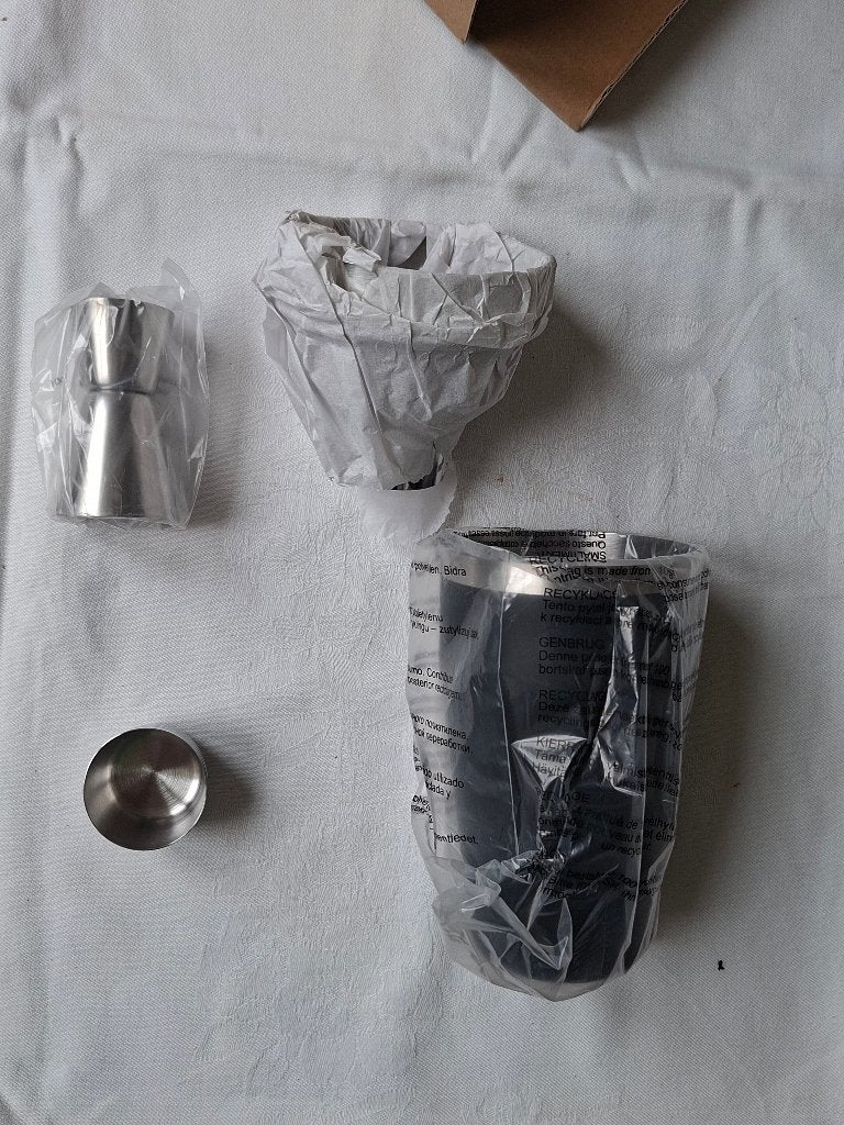 Cocktail set shaker van Seasons, Overige typen, Nieuw, Ophalen of Verzenden, Zwart