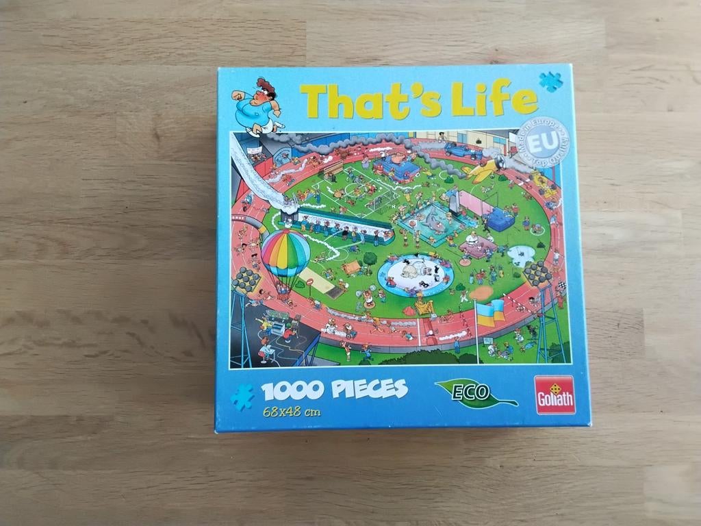 That's Life 1000 puzzel, Ophalen, 500 t/m 1500 stukjes, Zo goed als nieuw