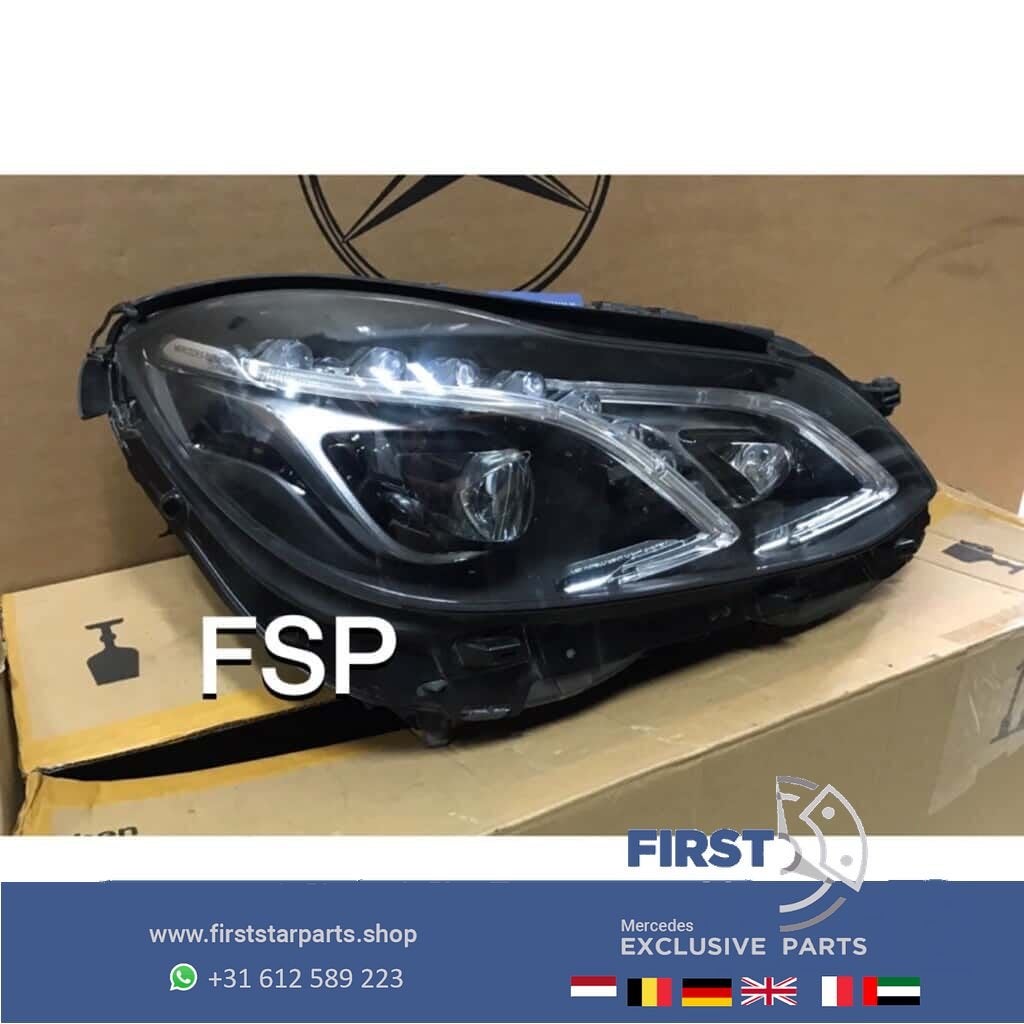 W212 Facelift FULL LED ILS Koplamp RECHTS Mercedes E Klasse, Gebruikt, -, Ophalen of Verzenden, -