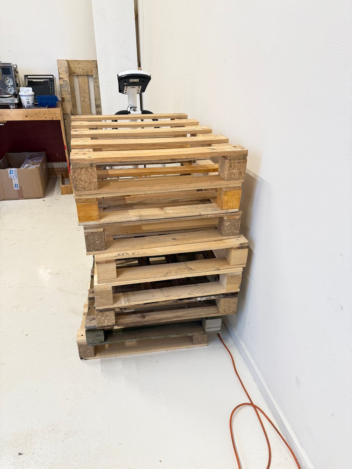 Gratis af te halen, pallets, Ophalen