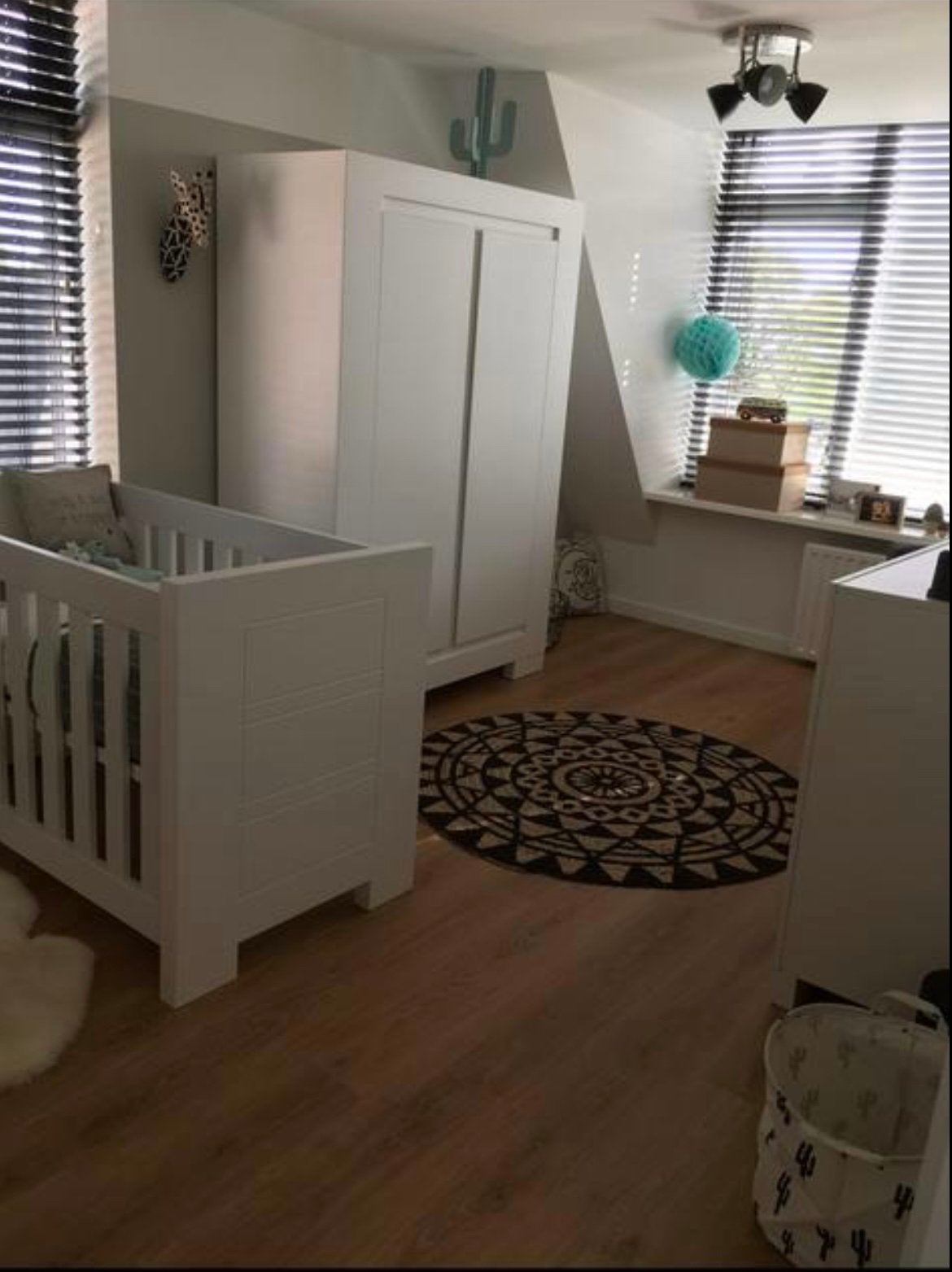 Interbaby Miami 3-delige babykamer, Kinderen en Baby's, Ophalen of Verzenden, Zo goed als nieuw, Jongetje of Meisje